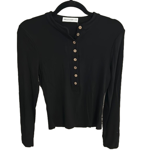 abela story + co Tops - Abela Story + Co New in Package Henley long sleeve shirt- medium